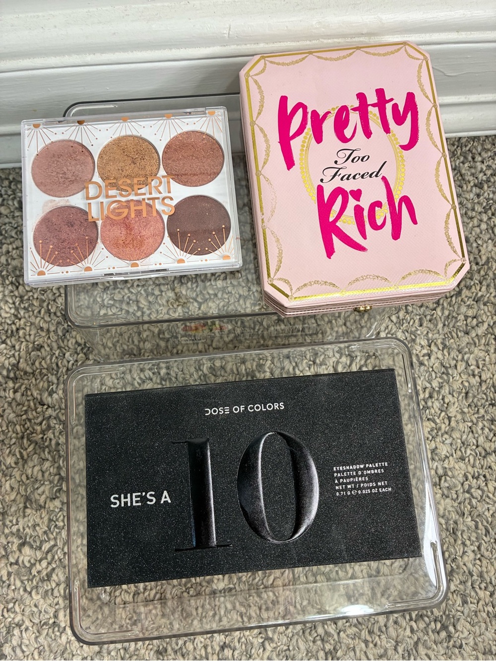 Eyeshadow bundle Too Faced Dose of Colors & Flower Beauty